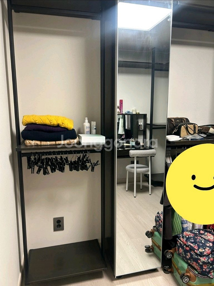 시스템 행거 옷장 세트 (올림픽파크포레온 18평 작은방 설치했었음)--4