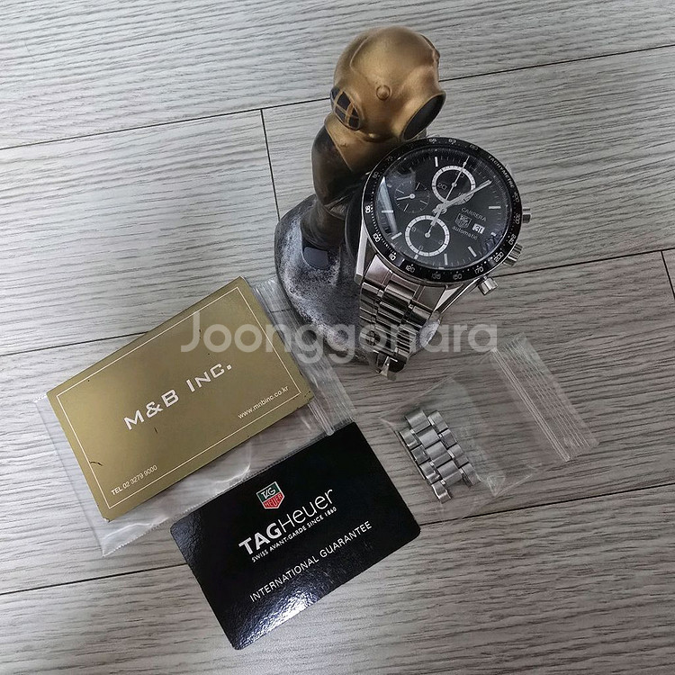 태그호이어 까레라 크로노그래프 시계--1