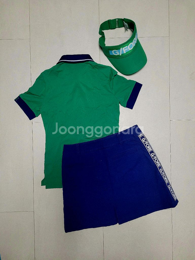 정품 지포어 모자, 티셔츠90, 치마70--1