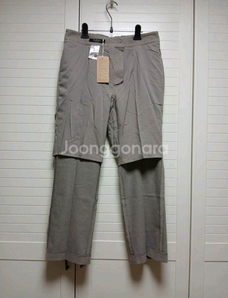 쏘울 일자핏 슬랙스(88) ㅡ새상품--4