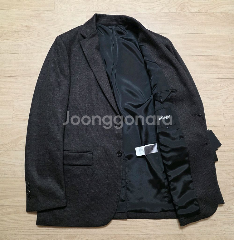 알레그리 울 트윌 정장 수트 셋업 상의 105 하의 32-33 정가 134--1
