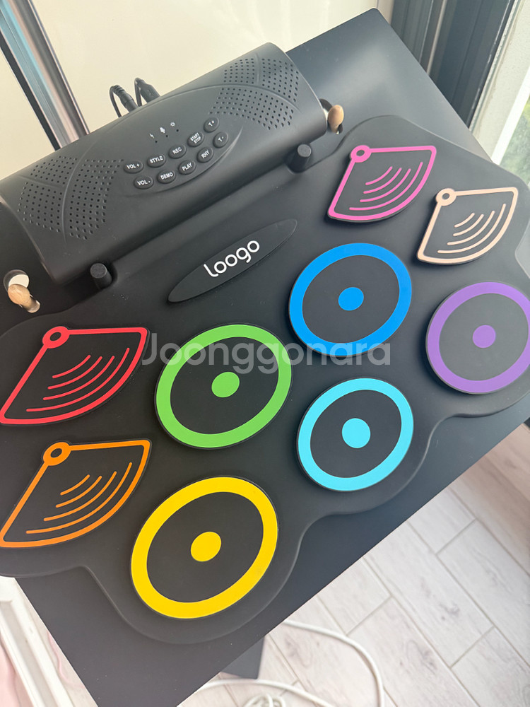 삼익 루고아이드럼 전자드럼 스탠드포함--0