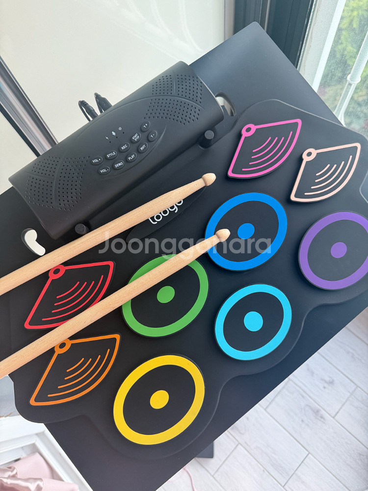 삼익 루고아이드럼 전자드럼 스탠드포함--3