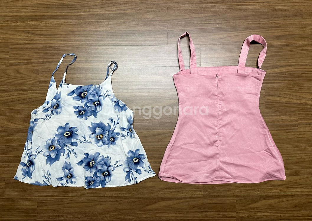 원피스와 플라워 뷔스티에 일괄(사이즈 S)--1