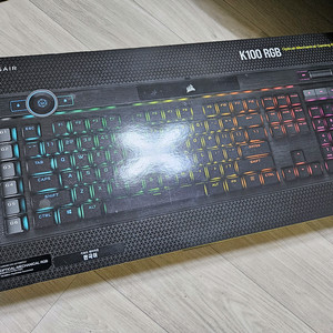 CORSAIR 커세어 K100 RGB opx 광적축 게이밍 키보드
