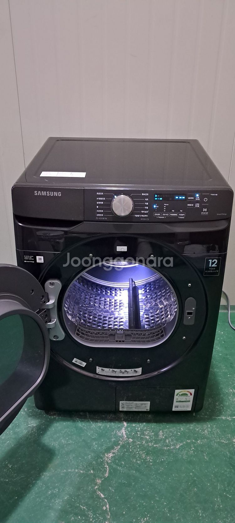 2677 삼성그랑데 14KG 전기건조기(블랙캐비어)--4