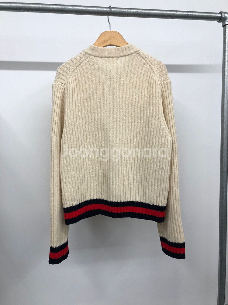 스튜디오톰보이 컬러 콜지 울 가디건 F--3