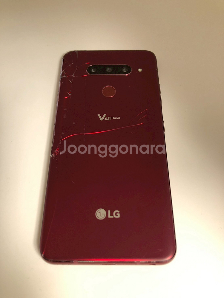 LG V40 레드 기기 판매(53203)--1