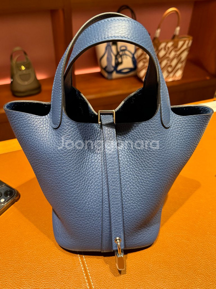 에르메스 피코탄 18 블루타이 새상품--0