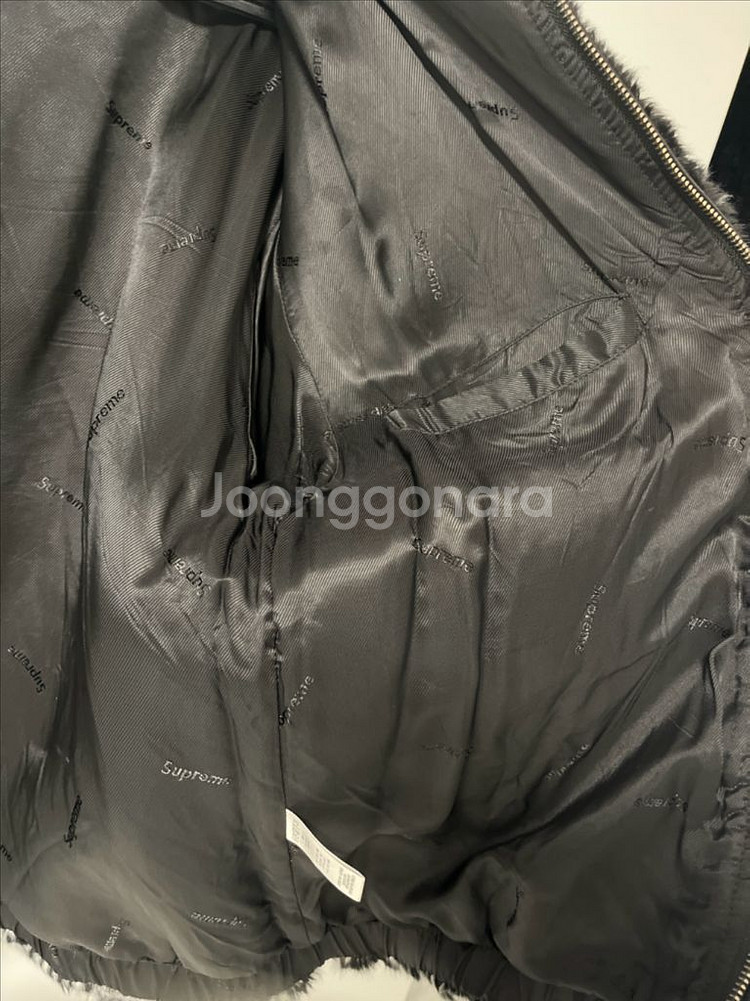 슈프림 반다나 퍼자켓--5