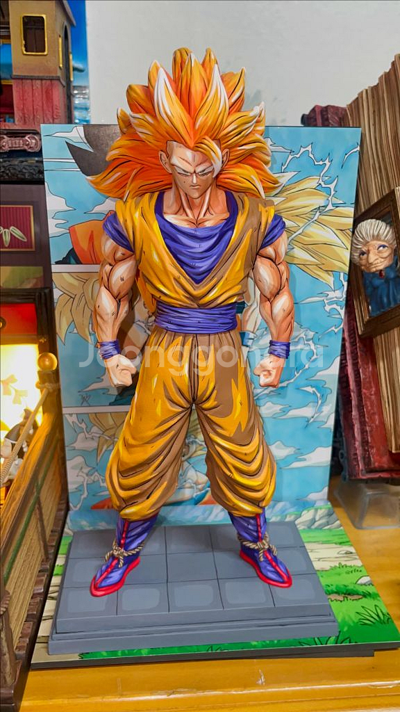 드래곤불 초3 손오공 피규어(oem) 리페인트--0