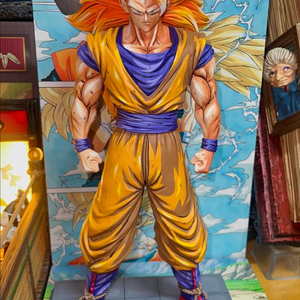 드래곤불 초3 손오공 피규어(oem) 리페인트