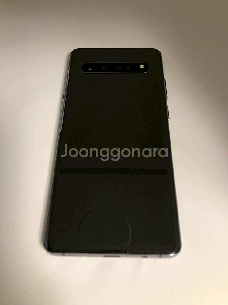 갤럭시 S10 5G 블랙 부품용 기기 판매(53456)--0