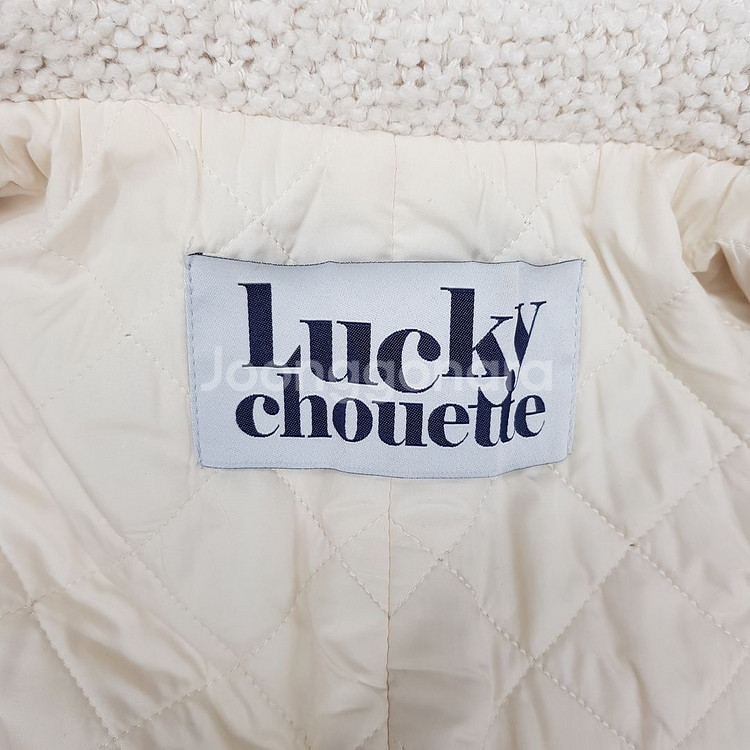 럭키슈에뜨 2023 부클 더블 자켓 36사이즈--5