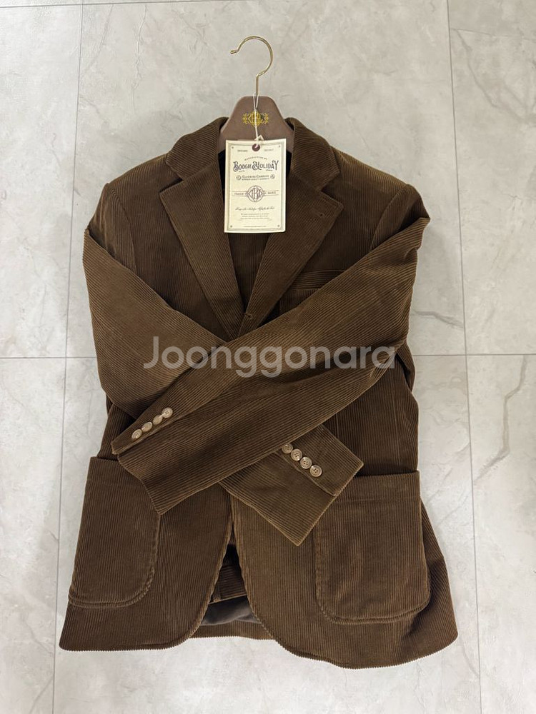 부기홀리데이 스포츠코트 다크브라운 L사이즈--0