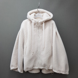 한섬 타임 퍼 후드 집업 자켓 F사이즈