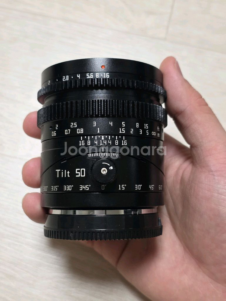 TTArtisan 50mm F1.4 틸트시프트 수동렌즈 소니 FE마운트--1