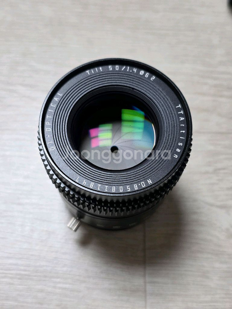 TTArtisan 50mm F1.4 틸트시프트 수동렌즈 소니 FE마운트--2