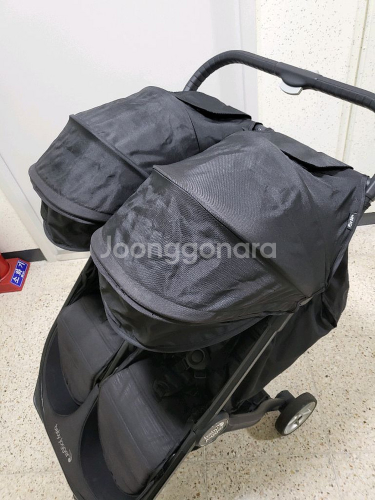베이비조거 시티투어더블 쌍둥이 유모차--1