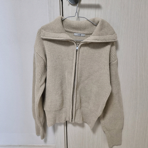 (완전새상품)엠핀(m.ffin)메리노울집업 니트가디건 free사이즈55사이즈추천