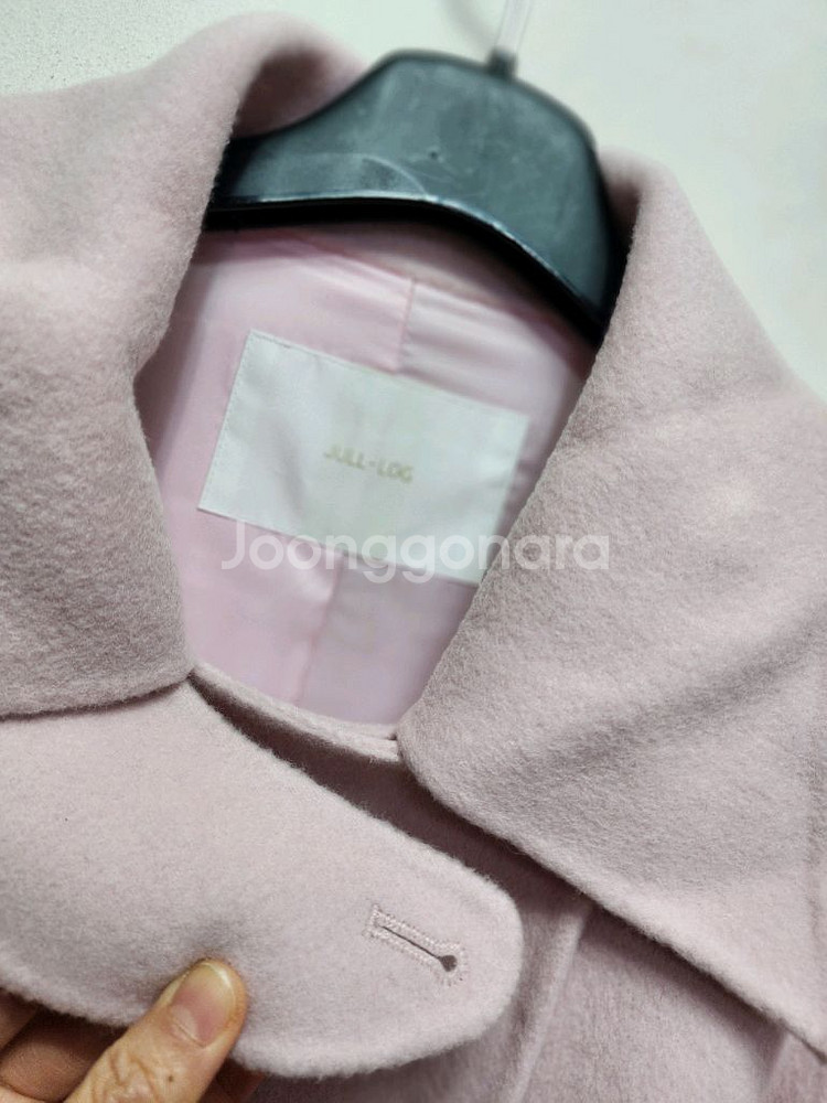 줄로그 어깨셔링 핸드메이드 롱코트--3