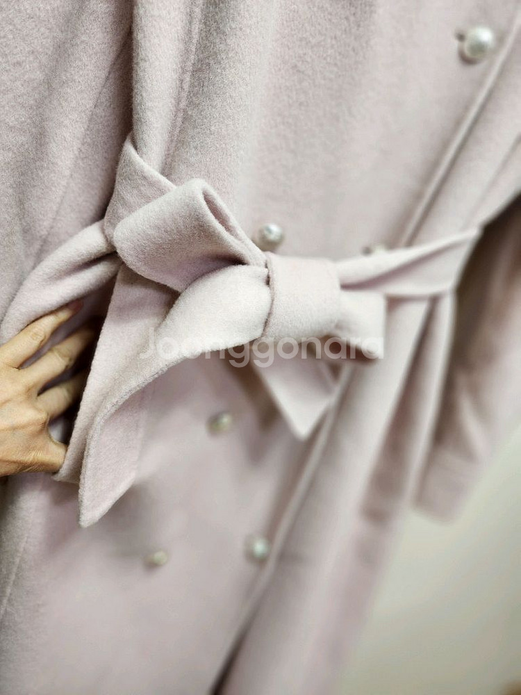 줄로그 어깨셔링 핸드메이드 롱코트--4