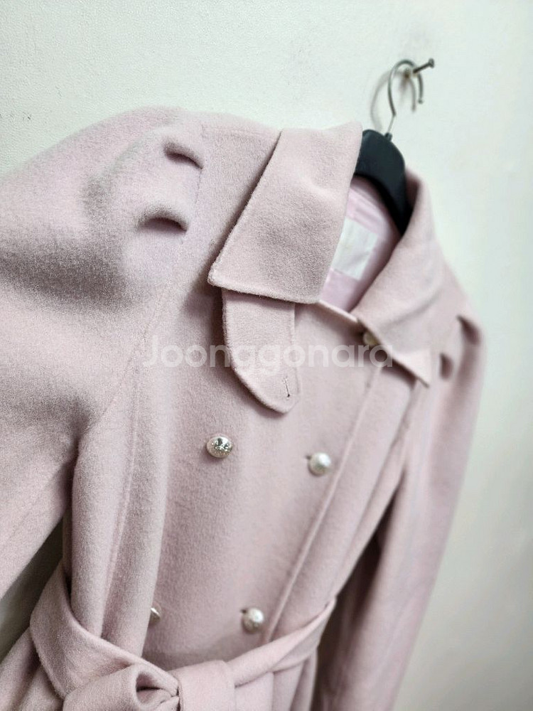 줄로그 어깨셔링 핸드메이드 롱코트--2