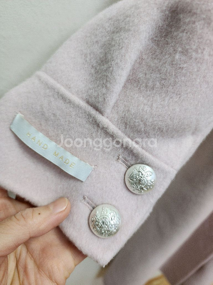 줄로그 어깨셔링 핸드메이드 롱코트--5