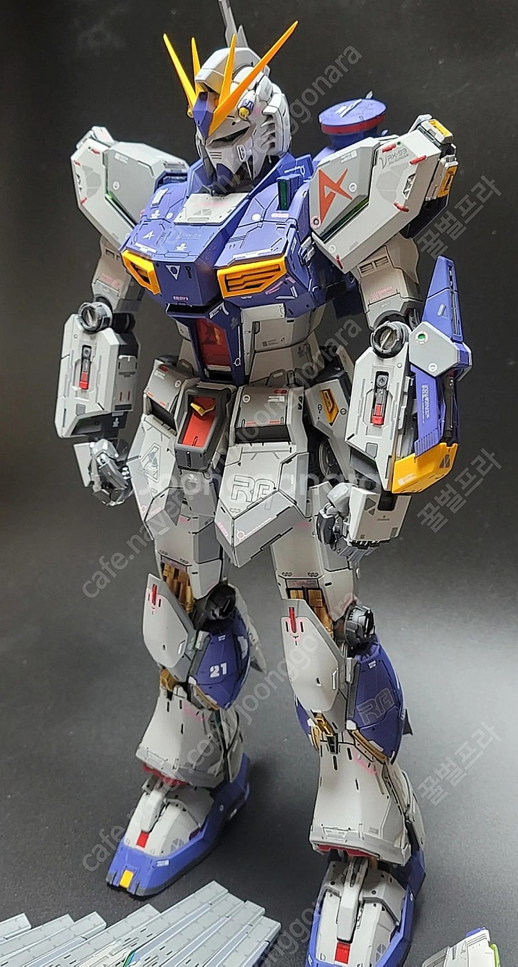 다반 PG 뉴건담 메스뉴 메탈스트럭쳐 부분도색 예약받습니다--2