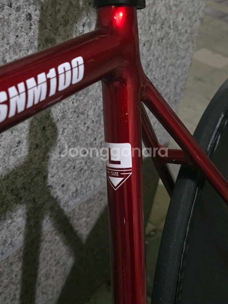 쓰나미 SNM100 픽시 자전거 레드 판매합니다--4