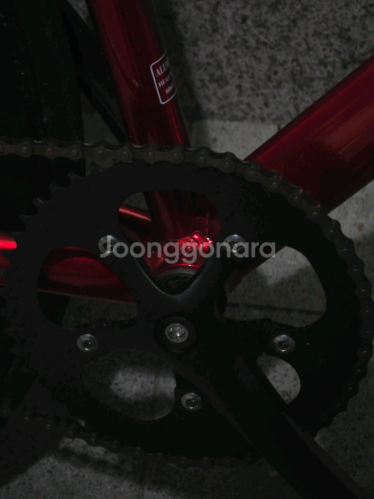 쓰나미 SNM100 픽시 자전거 레드 판매합니다--7