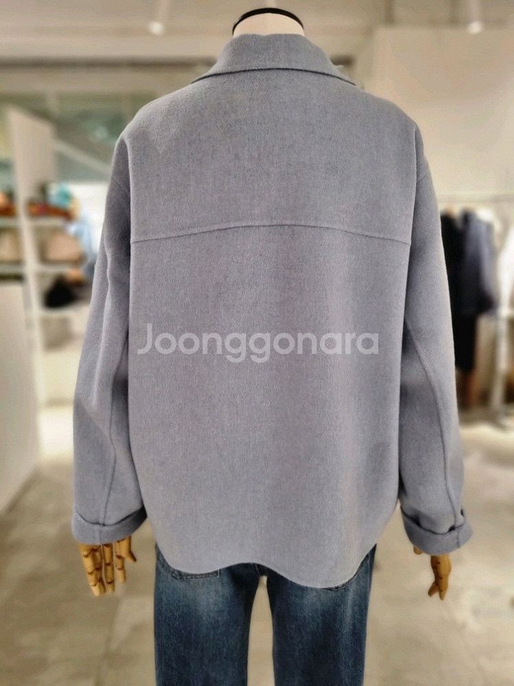 올앤선드리 울 캐시미어 핸드메이드코트 새상품--3