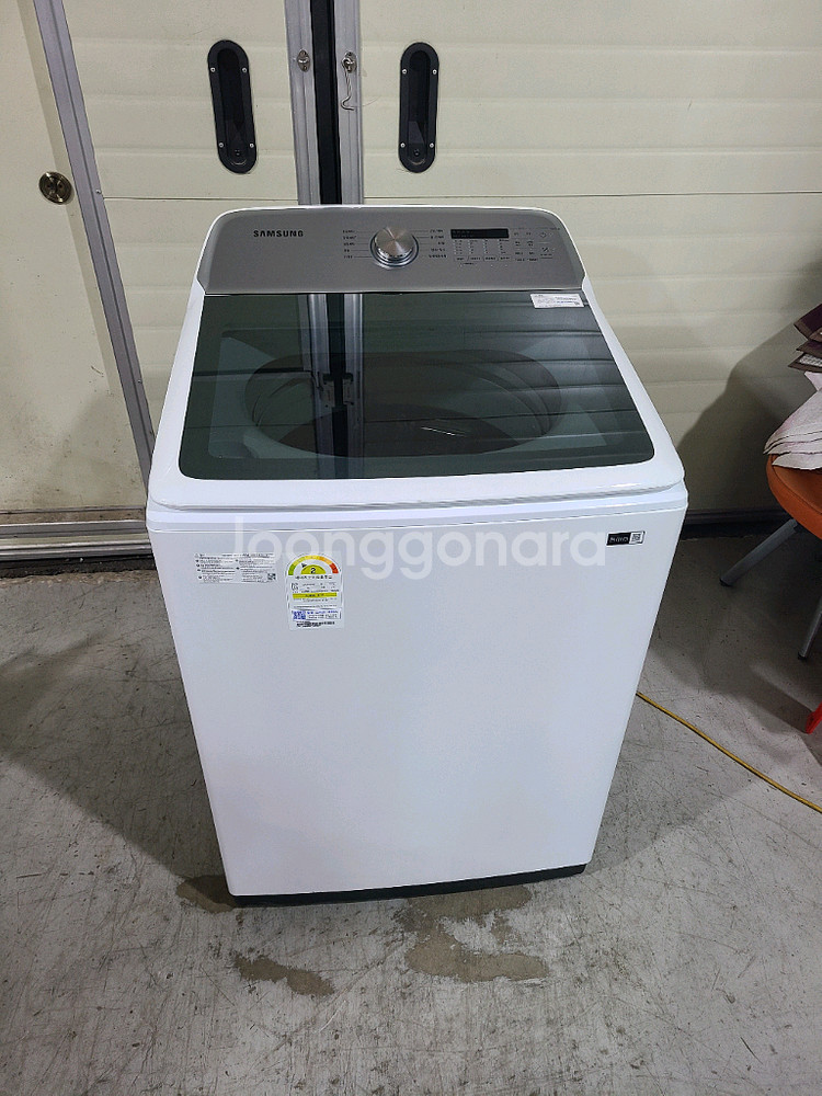 무료배송설치, 올분해통세척, 2022년, 삼성 19키로 세탁기--0