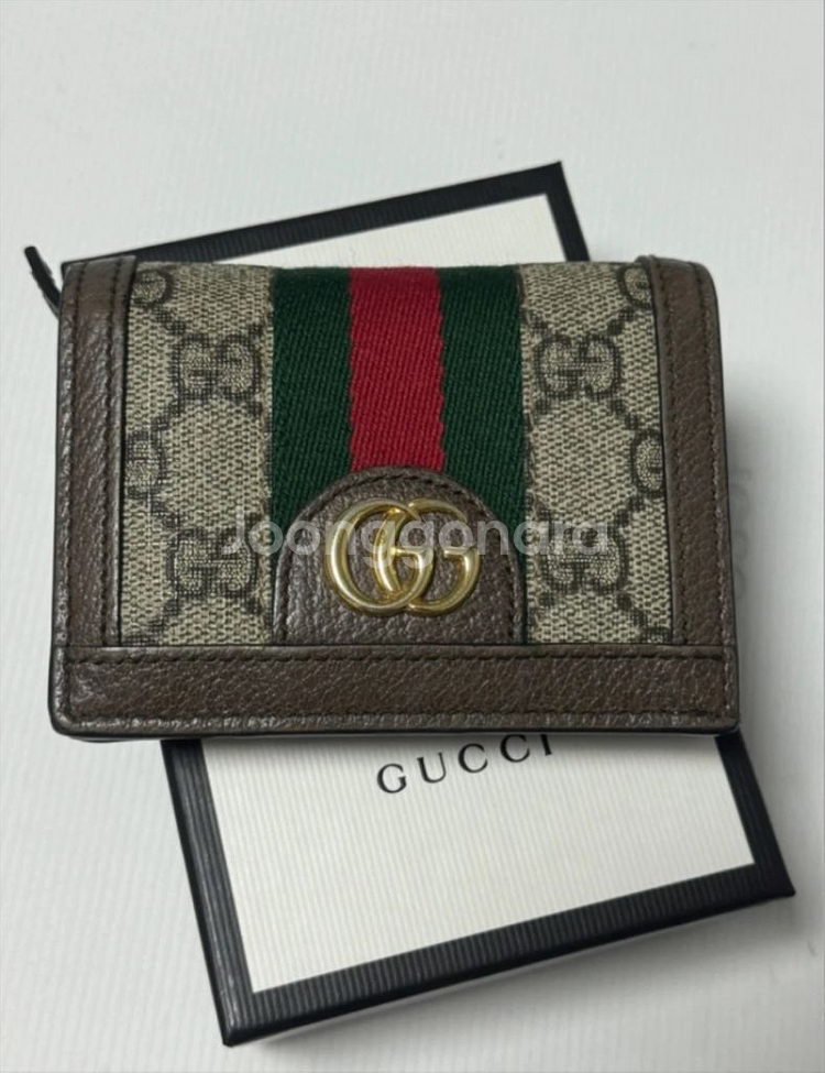 구찌 오피디아 GG 반지갑--0