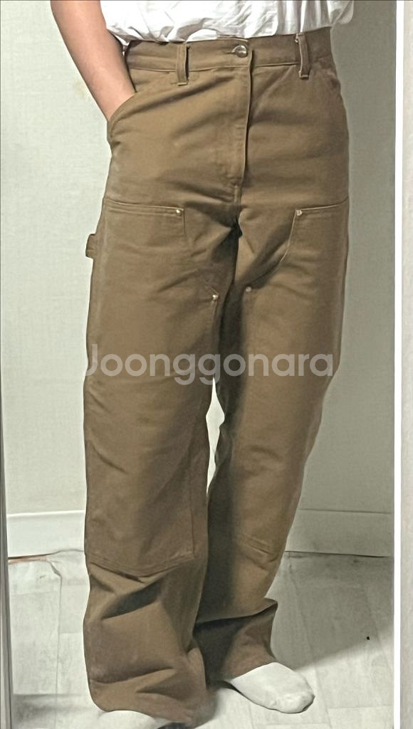 칼하트 WIP 더블니 팬츠 (29x32)--0