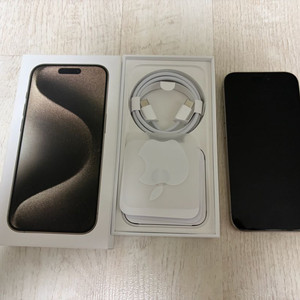 아이폰 15 프로 네추럴 티타늄 128gb