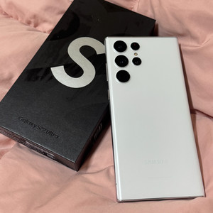(화이트) 갤럭시 S22 울트라 512GB 자급제 상태최상