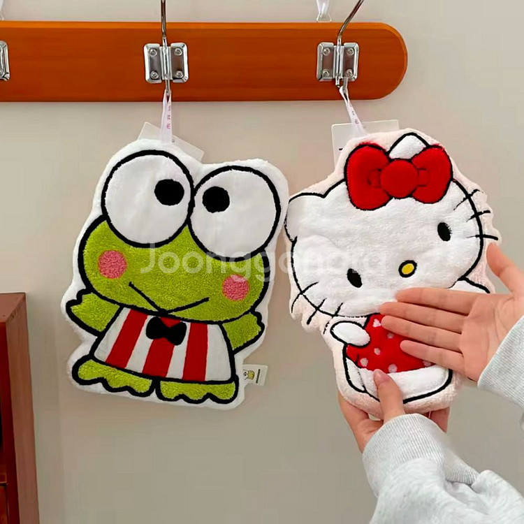 산리오 핸드타월--1