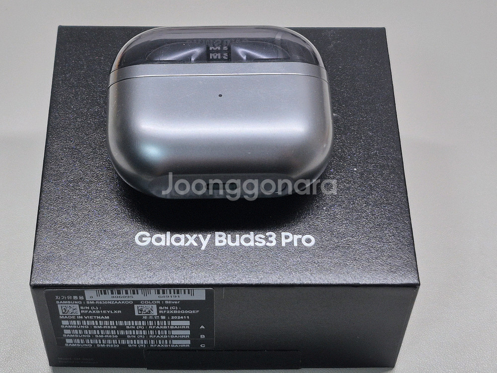 삼성 갤럭시 버즈3 프로 실버--0