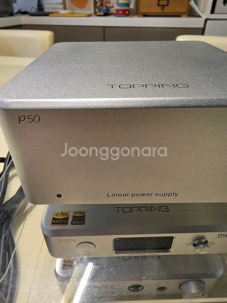 토핑 topping D50s DAC + A50s 앰프 + p50 전원 세트--3