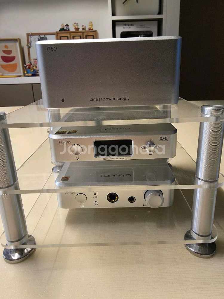 토핑 topping D50s DAC + A50s 앰프 + p50 전원 세트--8
