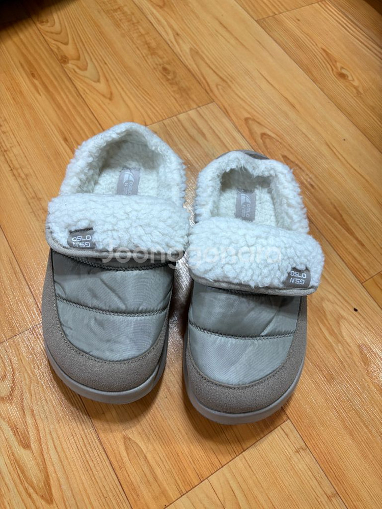 오슬로 패딩 뮬 슬리퍼 캠핑 겨울--0