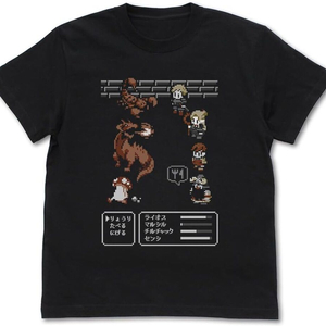 코스파 COSPA 만화 던전밥 픽셀 아트 도트 게임 반팔 티셔츠 L 사이즈 미사용 새상품