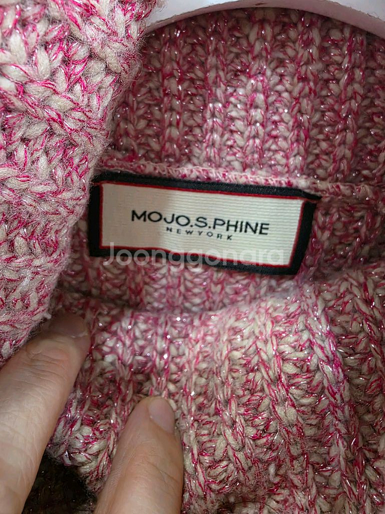 모조에스핀 여성 목폴라 니트--2