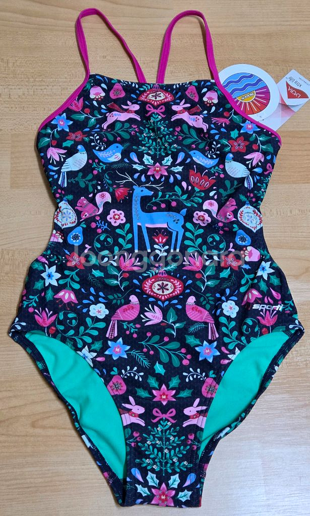 스포티 포크 홀리데이 30사이즈 수영복--0