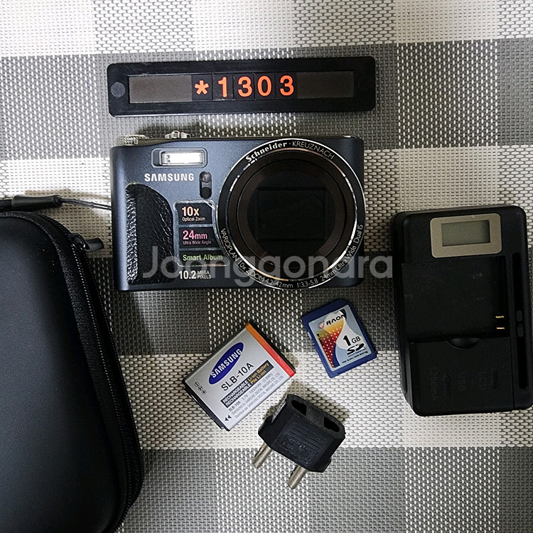 삼성 블루 WB 500 디지털카메라 파우치포함--0