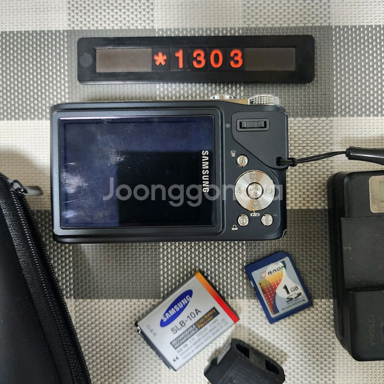 삼성 블루 WB 500 디지털카메라 파우치포함--3
