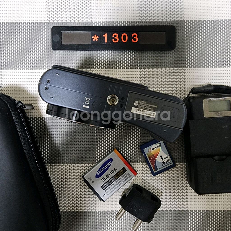 삼성 블루 WB 500 디지털카메라 파우치포함--4