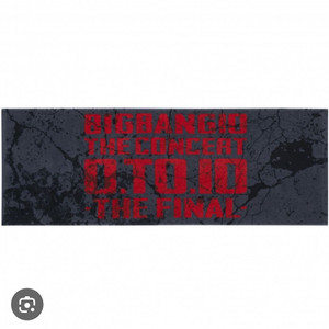 빅뱅10 THE CONCERT 0. TO.10 타올(일본)