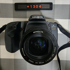 미놀타 알파 303 si 필름카메라 35-80미리 렌즈